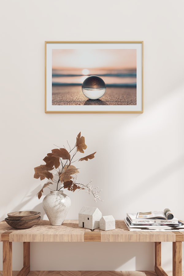 Glass Ball Poster