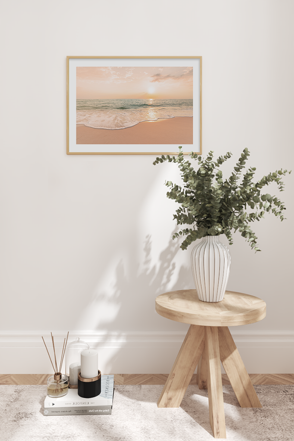 Sunrise Beach Poster