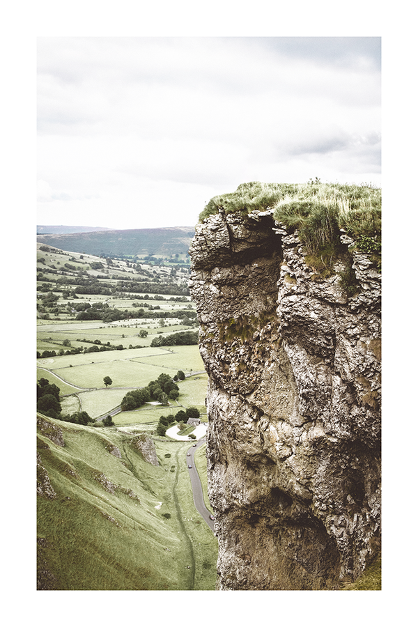 Close Up of the Cliff Poster