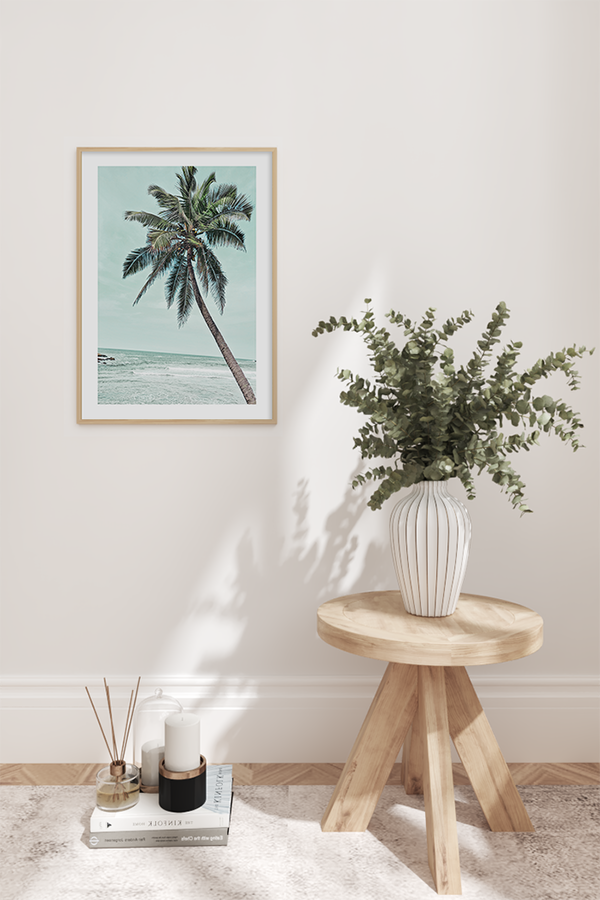 Coconut Tree Close Up Poster