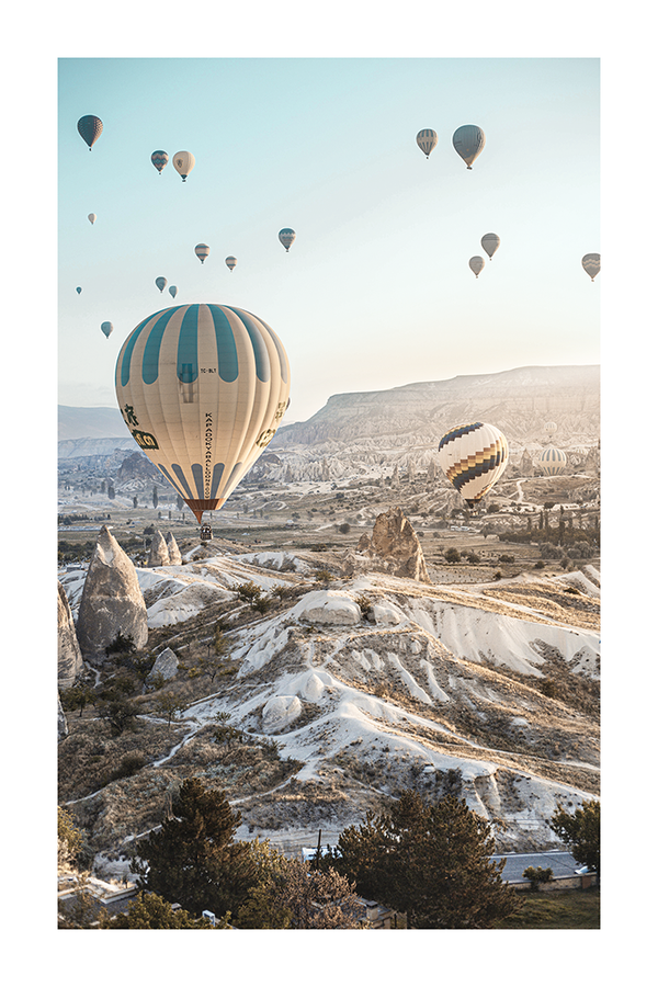 Hot Air Ballon Poster No.2