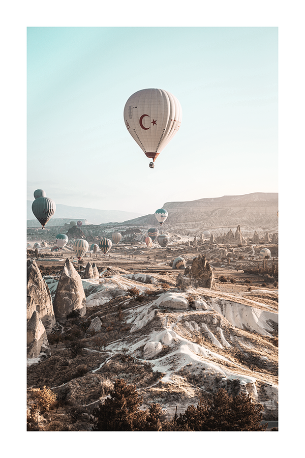 Hot Air Ballon Poster No.3