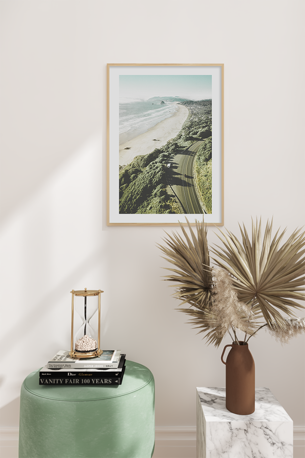 Seaside Road Poster