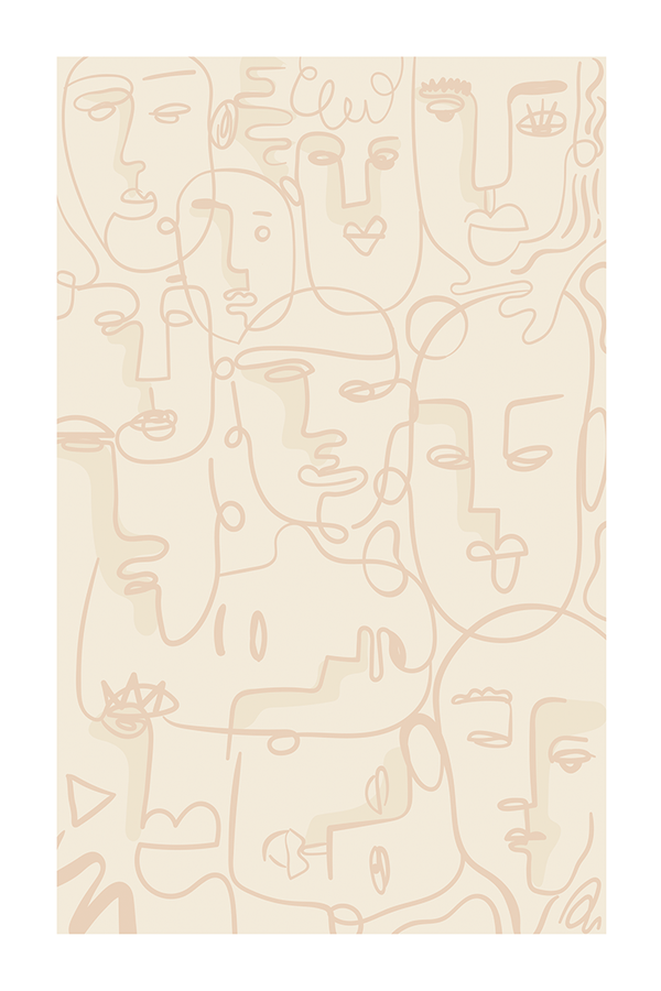 Faces Poster