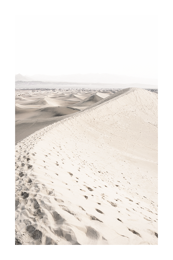 Beige Desert Poster