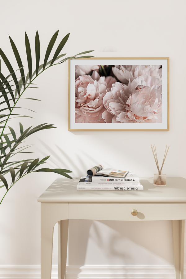 Pink Peony Poster