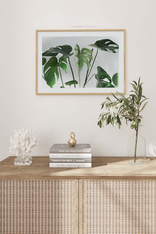 Green Monstera Poster No.2