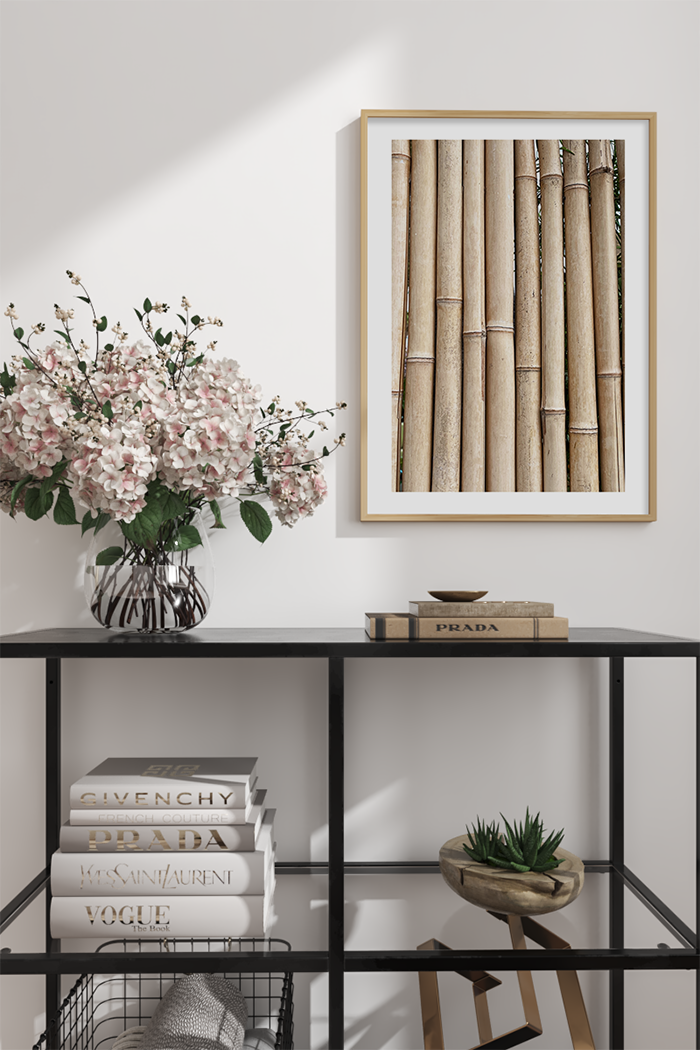 Dry Bamboo Poster