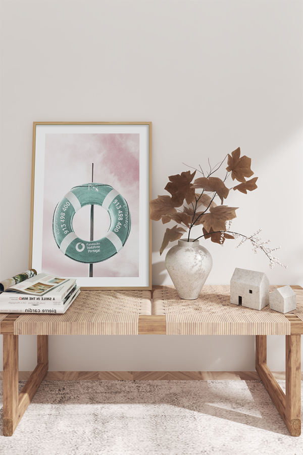 Mint Green Lifebuoy Poster