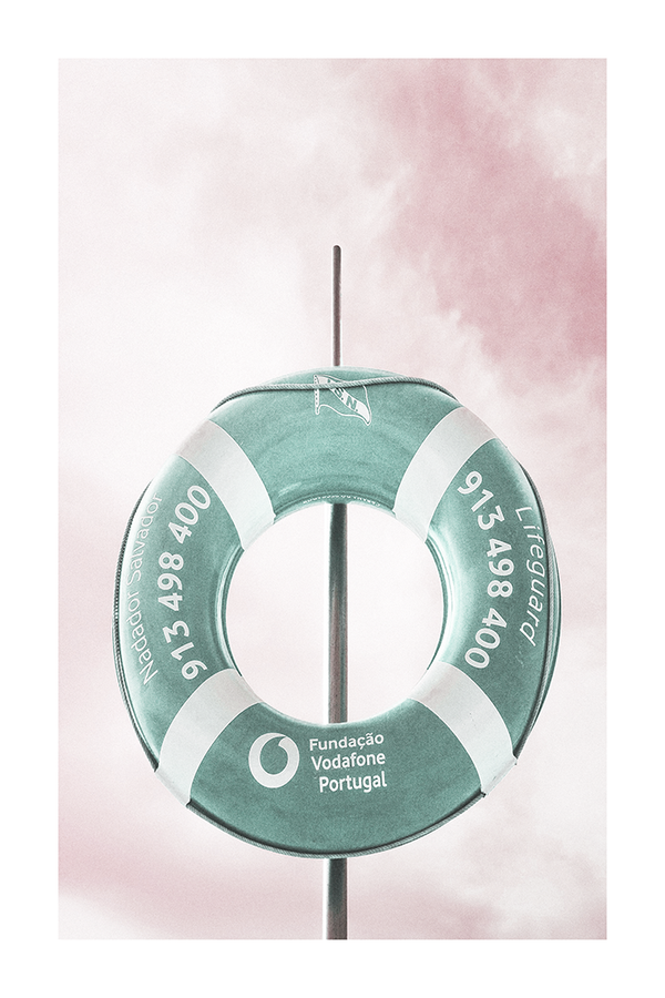 Mint Green Lifebuoy Poster