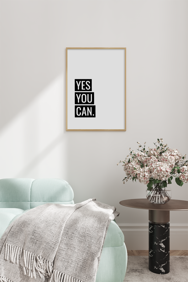 Yes You Can Poster