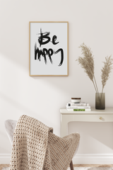 Be Happy Poster