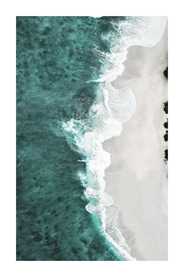 Beach Wave Poster