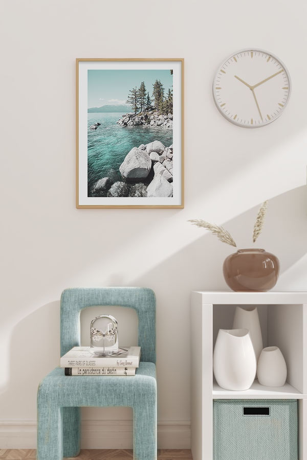 Turquoise Water Poster