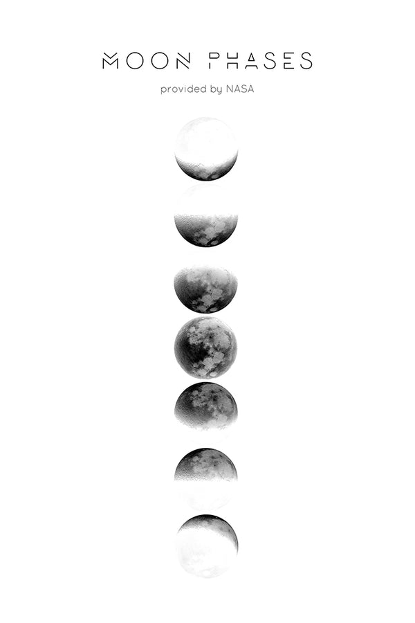 Moon Phases Poster