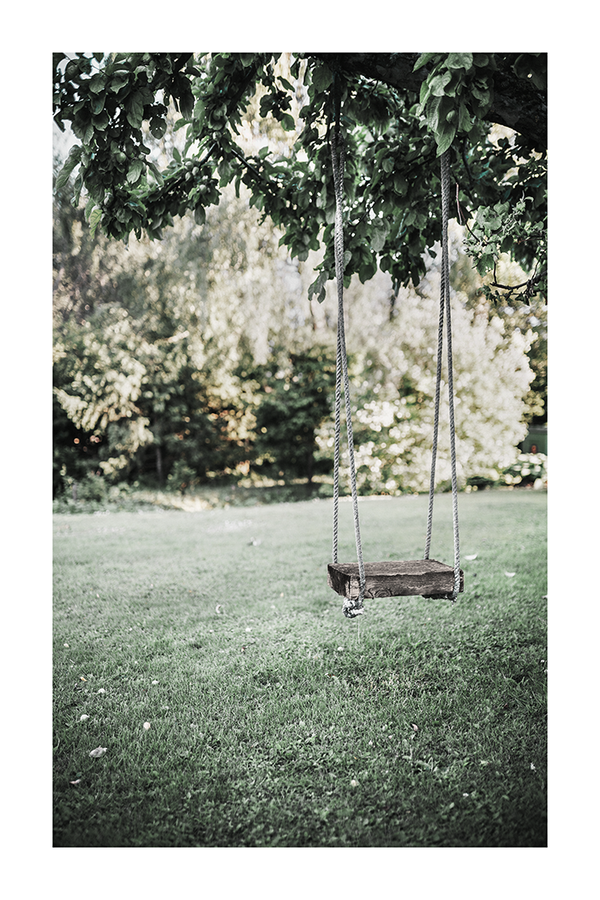 Swing in the Park Poster