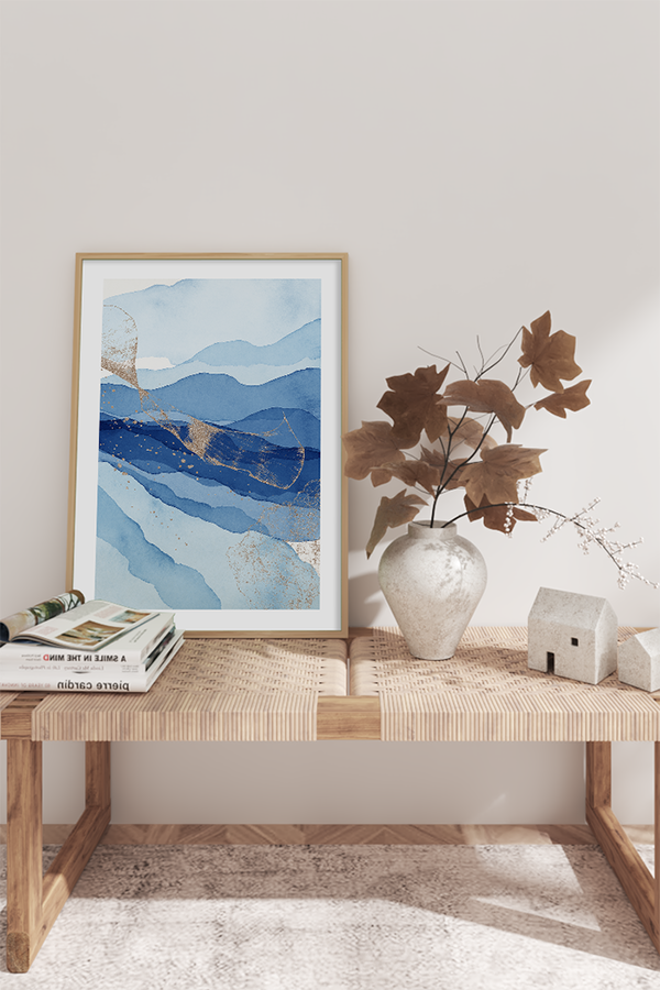 Mountain Watercolor Poster