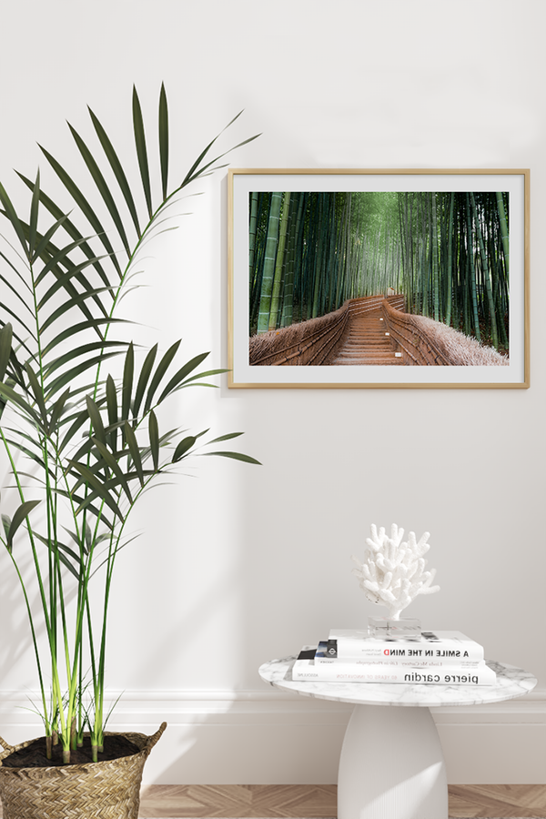 Path to Bamboo Forest Poster