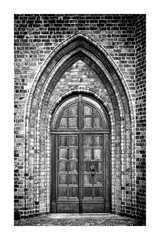 Arch Door Poster