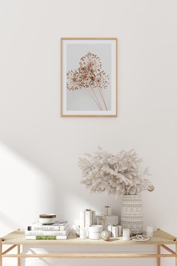 Wild Onion Flower Poster