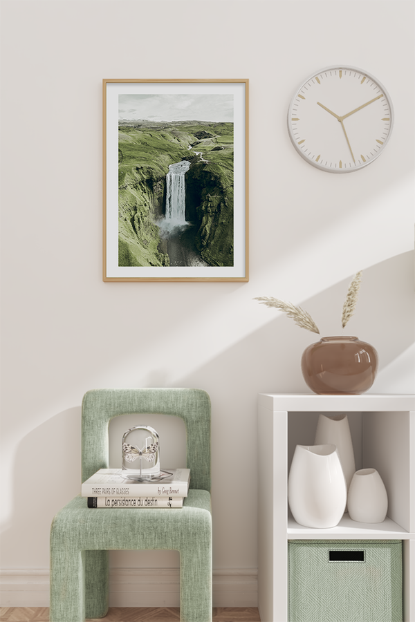 Wild Waterfall Poster