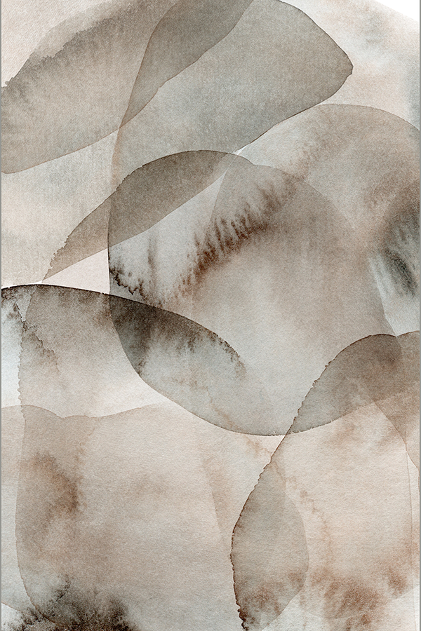 Watercolor Beige Poster No.3