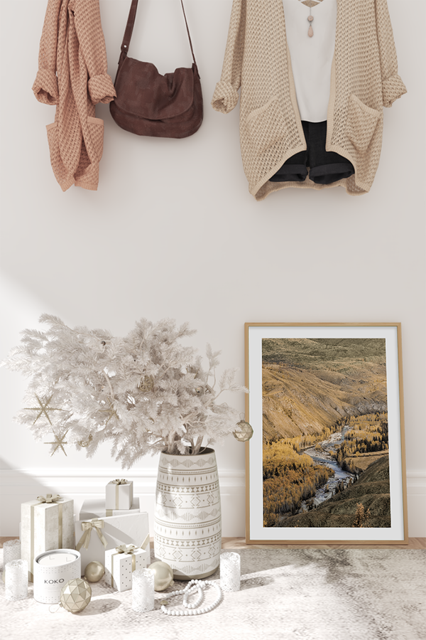 Autumn Mountain Poster