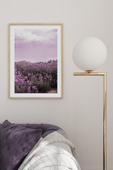 Purple Lavender Detail Poster