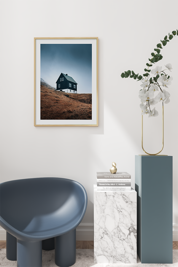 Small House in the Hill Poster