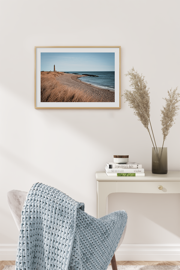 Autumn Seaside Poster