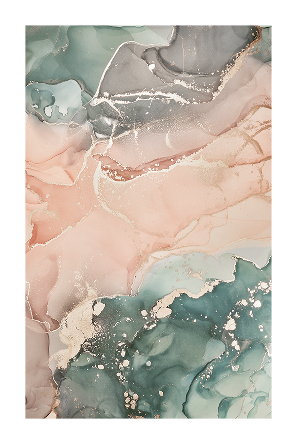 Pastel Marble Poster