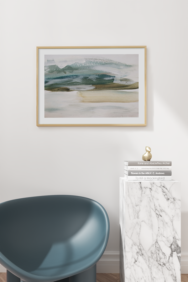 Abstract Landscape Poster