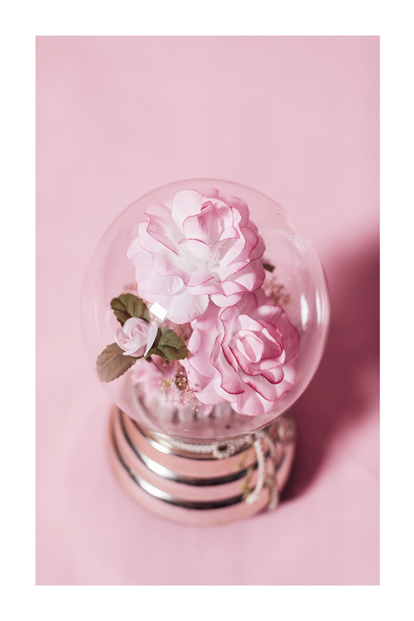 Pink Crystal Ball Poster