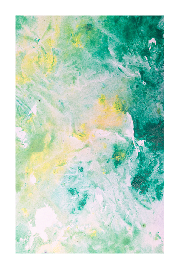 Watercolor Mintgreen Art Print