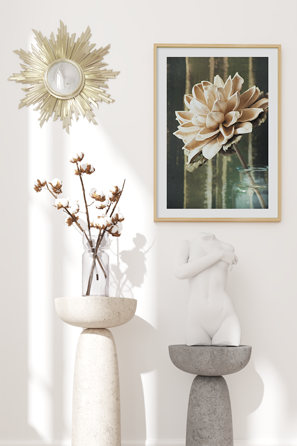 Dried Dahlia Poster