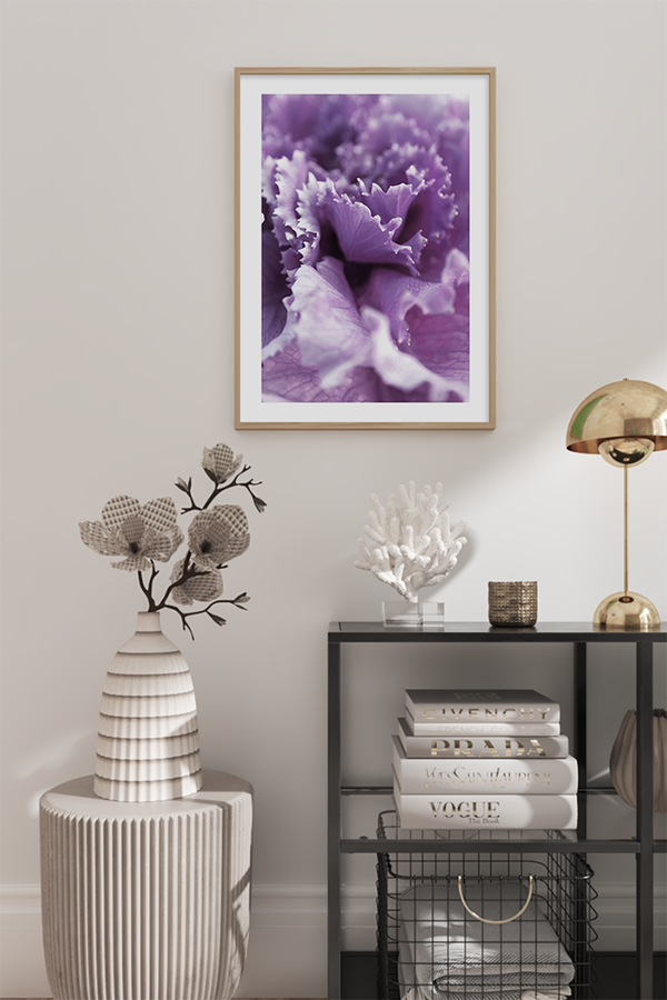 Purple Carnation Poster