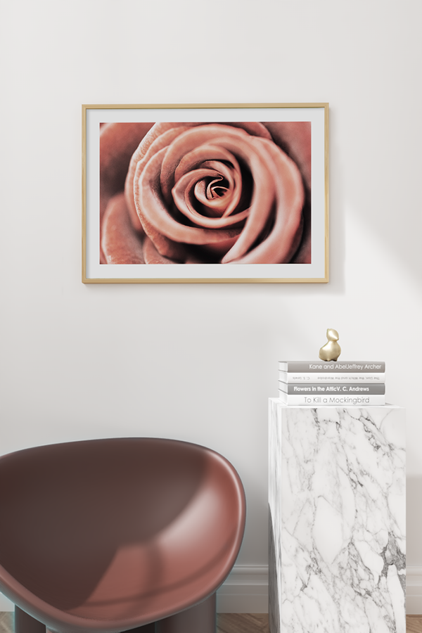 Vintage Rose Poster