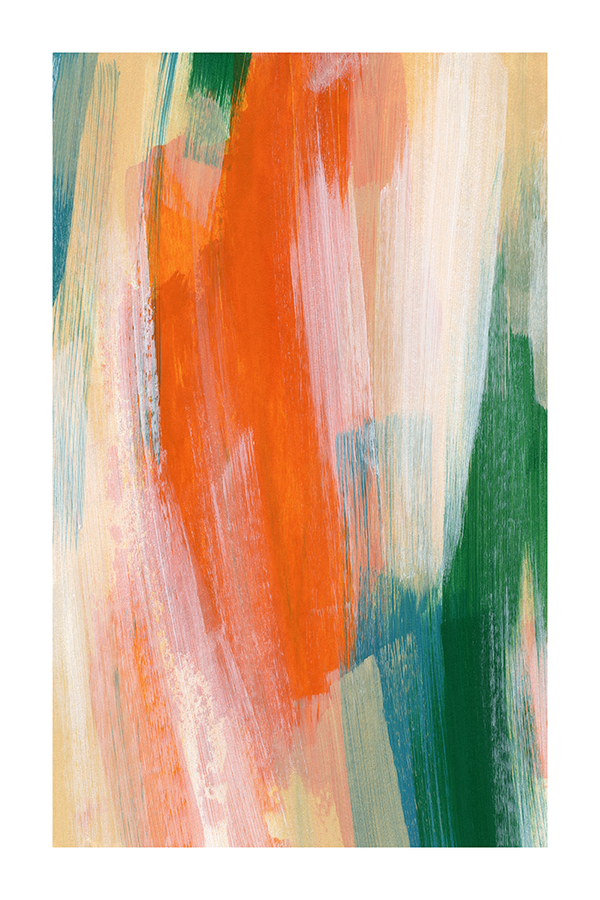 Abstract Spring Poster