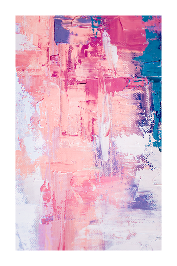 Pink Violent Acrylic Poster