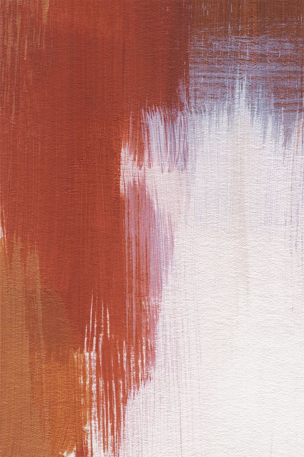 Red Beige Abstract Art