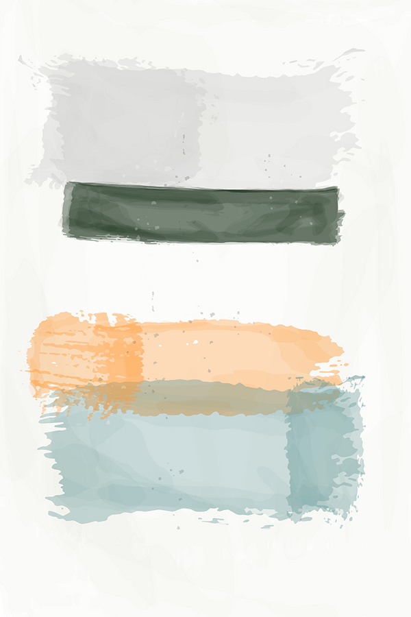 Pastel Brushes Poster No.2