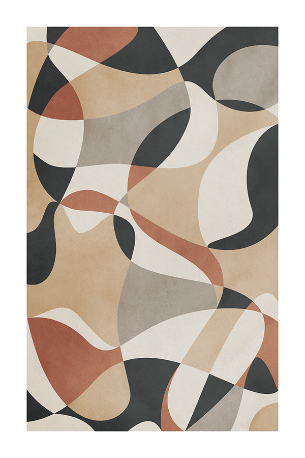 Fluid Patterns Poster