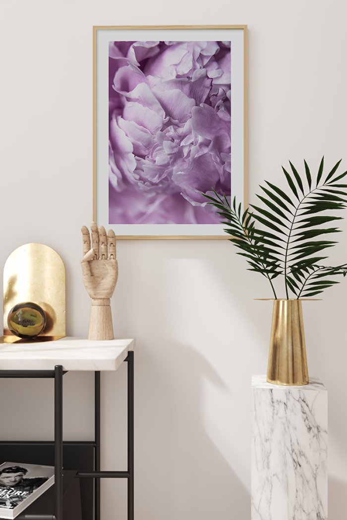 Light Purple Petals Poster