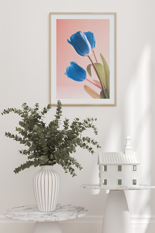 Blue Tulip Posters