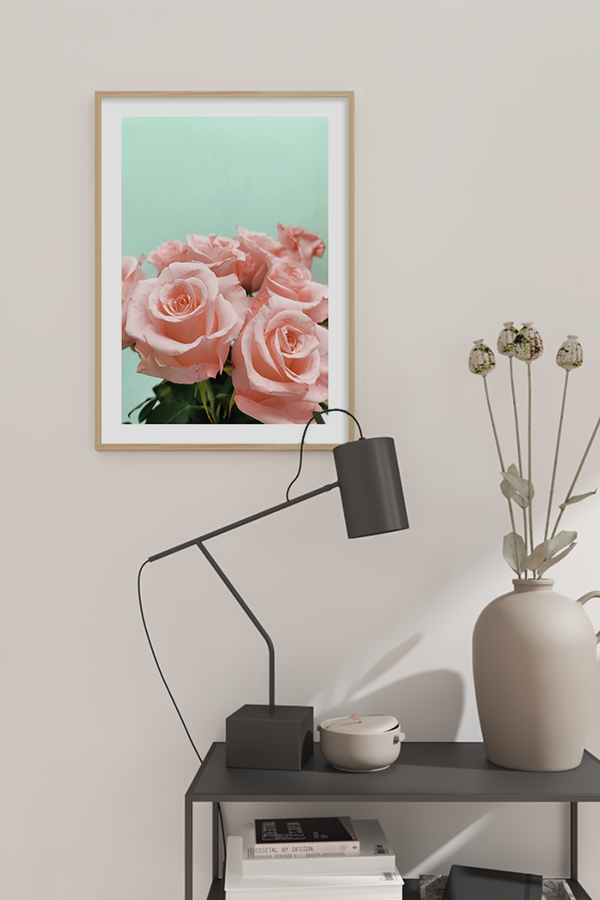 Pinky Roses Poster