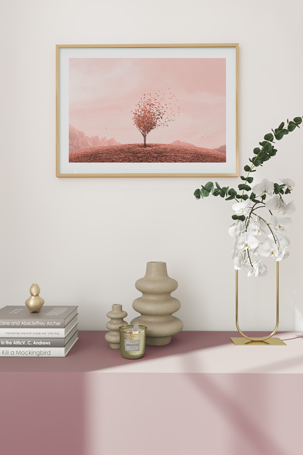 Dreamy Autumn Tree Poster