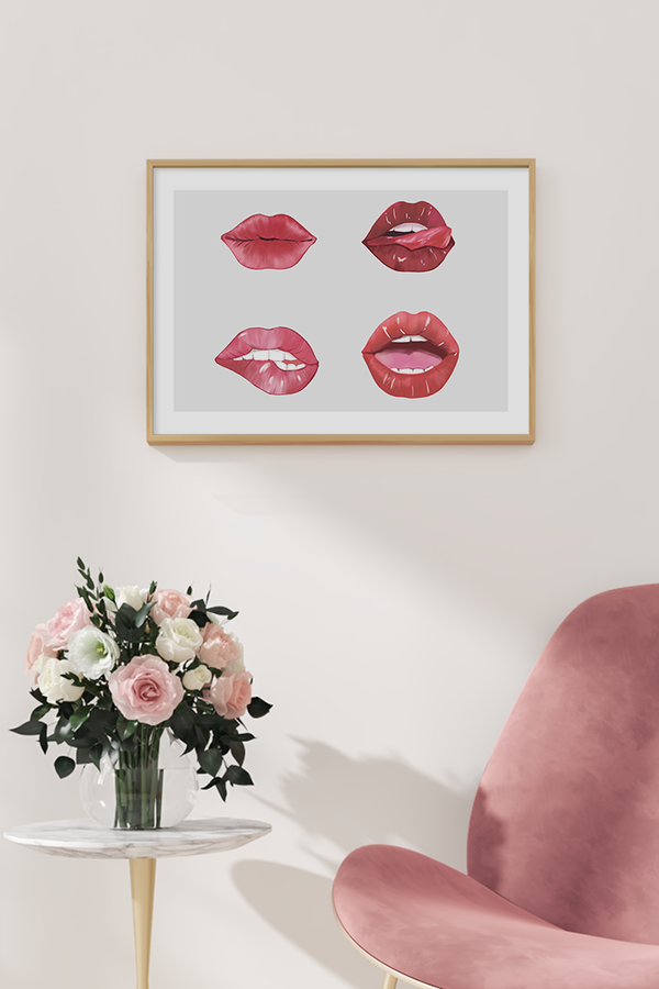 Lips Poster