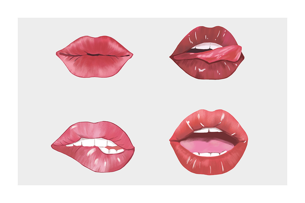 Lips Poster