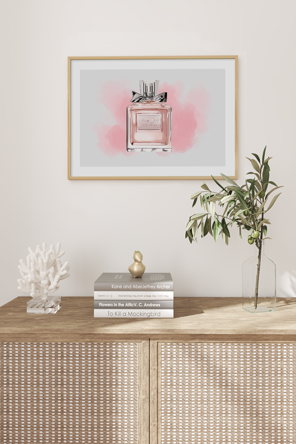 Pink Perfume Poster