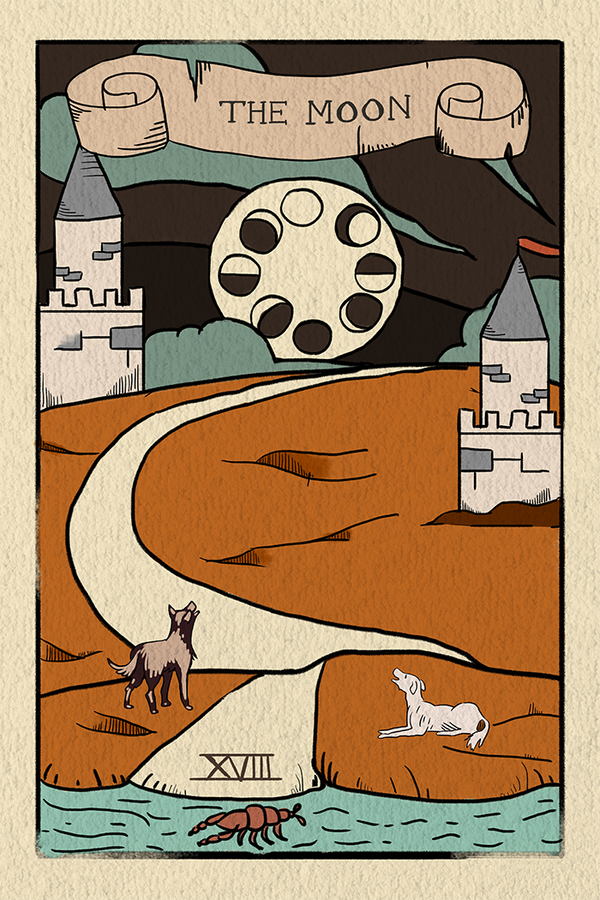 Tarot the Moon Poster